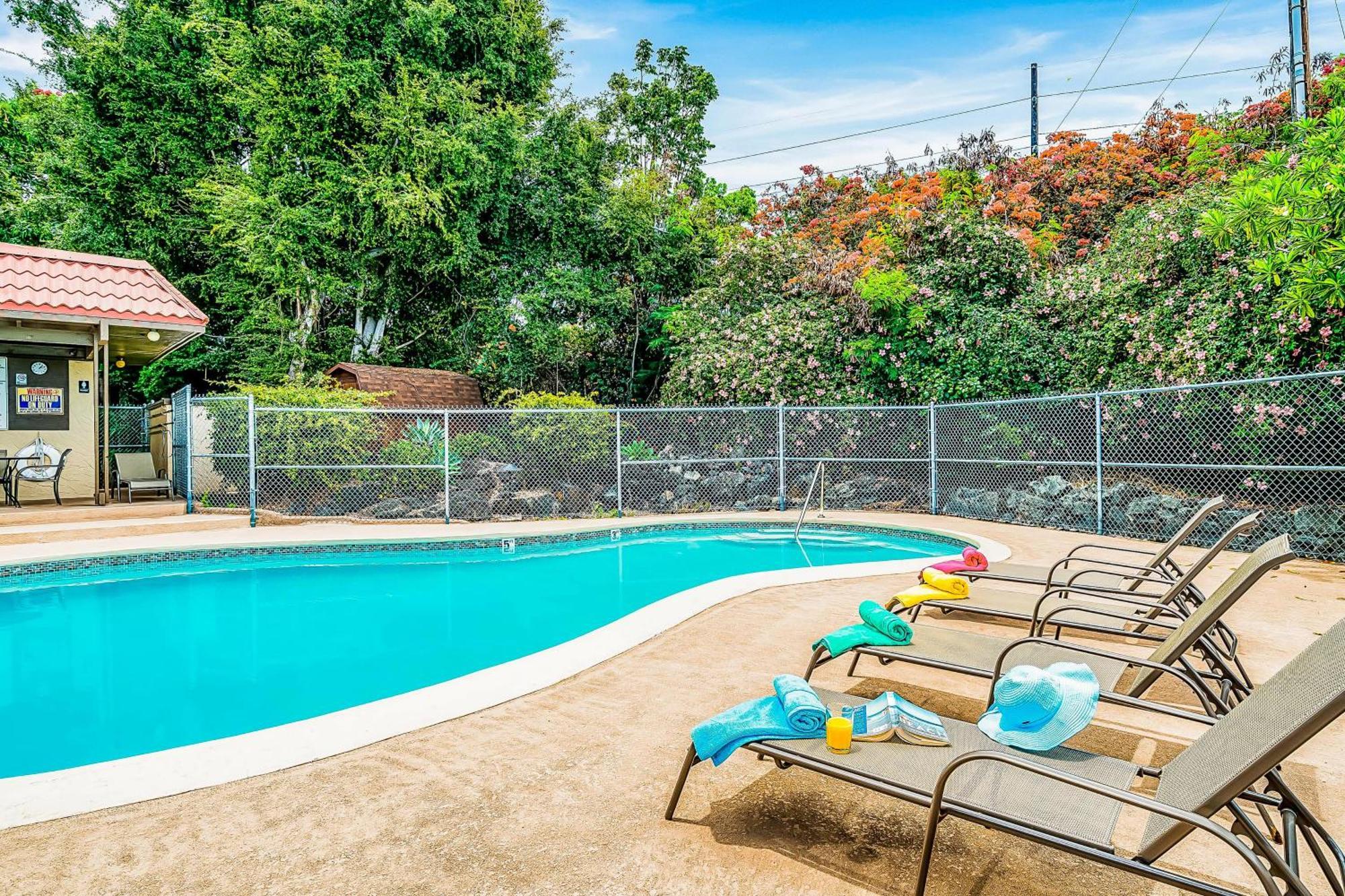 カイルア・コナ Kona Mansionsヴィラ エクステリア 写真